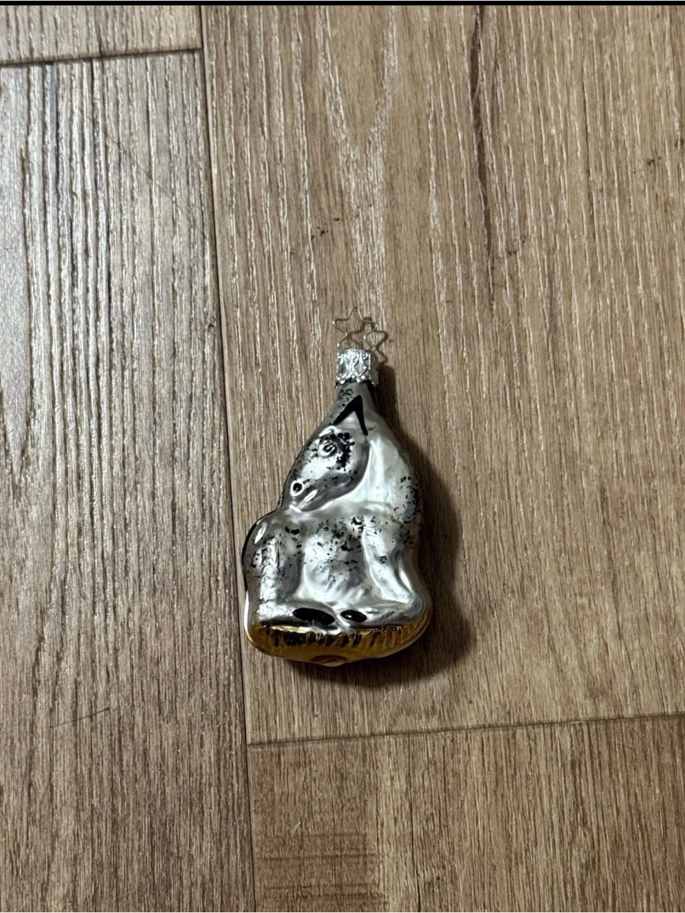 Vintage Horse Inge-Glas German Glass Christmas Ornament